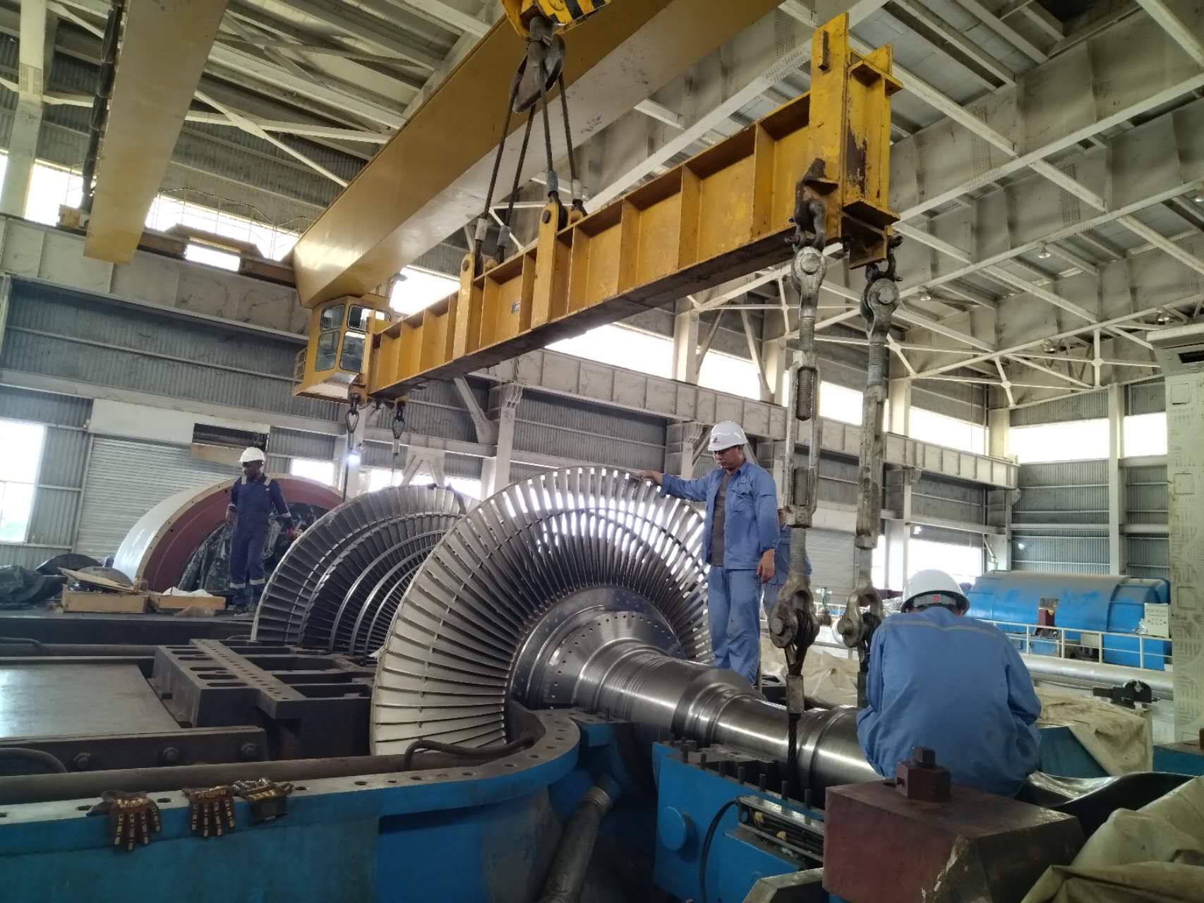 尼日利亚Olorunsogo电站二期ST-13机组大修圆满完成